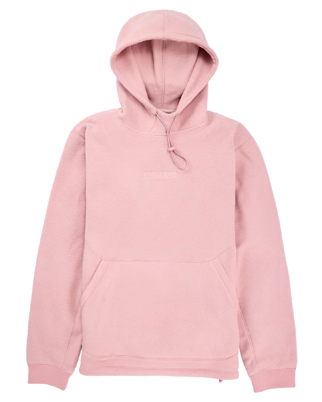 Burton Cinder Hooded Pullover - Powder Blush One Shoulder Top