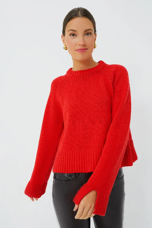 Currant Brolio Pullover Asymmetrical Neck Pullover