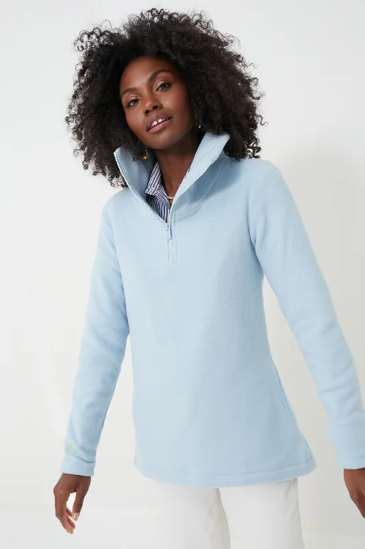 Ice Blue Prospect Pullover Sarouel Sleeve Pullover