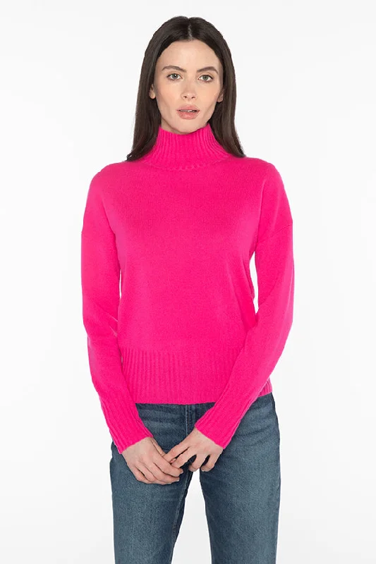 Rib Funnel Pullover Leg Sleeve Comfort