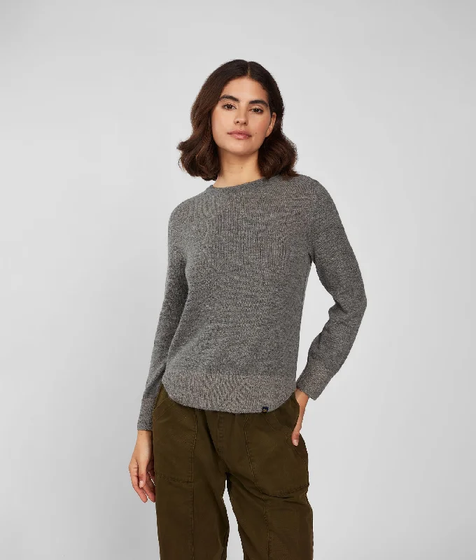 Reversible Year Round Pullover Asymmetrical Hem Sweater