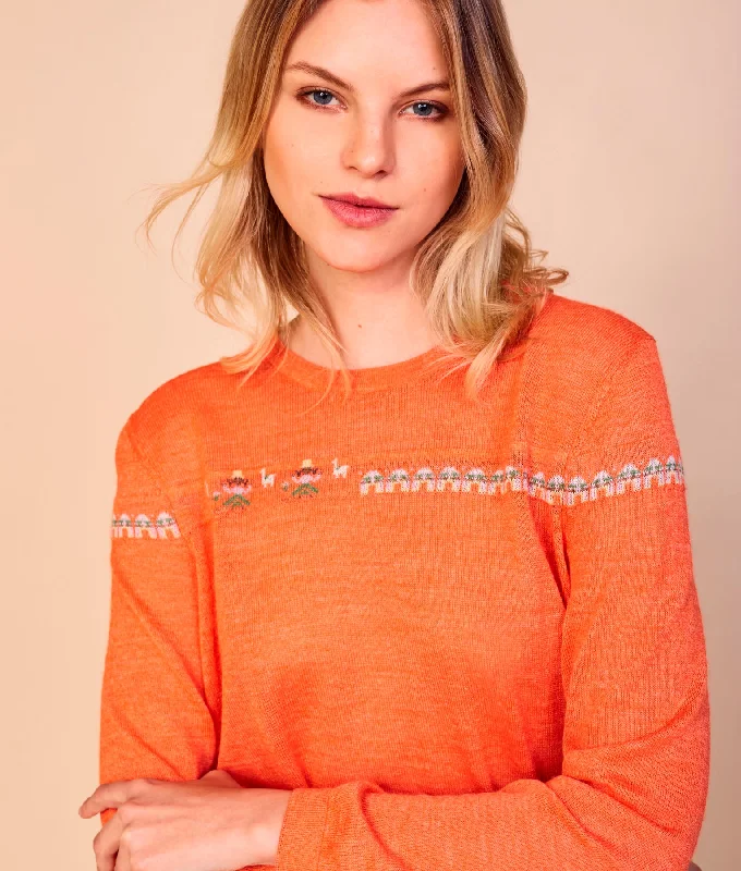 Tejedores Pullover Saggy Sleeve Comfort